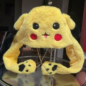 NWOT Pokémon Hat with Paws that lift Ears